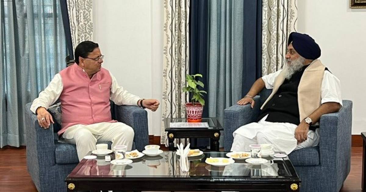Shiromani Akali Dal chief meets Uttarakhand CM Dhami, raises two issues concerning native Sikhs